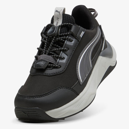Puma Evolve2.0 Trailpuretex Lo Çocuk Siyah Spor Ayakkabı