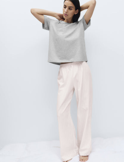 2'li Pamuklu Pijama Takımı