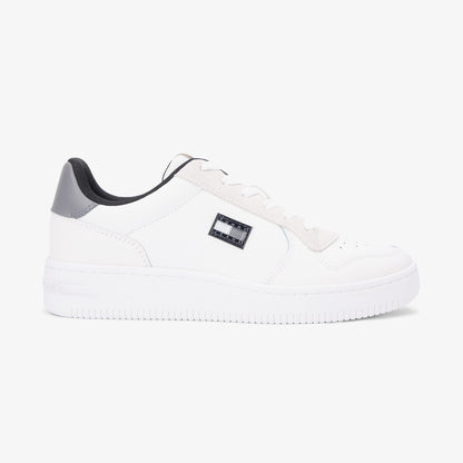Tommy Hilfiger Retro Basket Erkek Beyaz Spor Ayakkabı