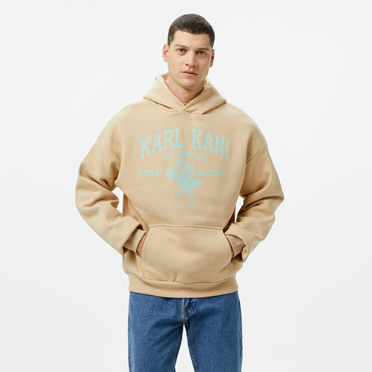 Karl Kani Kani Street Academy Os Erkek Krem Hoodie