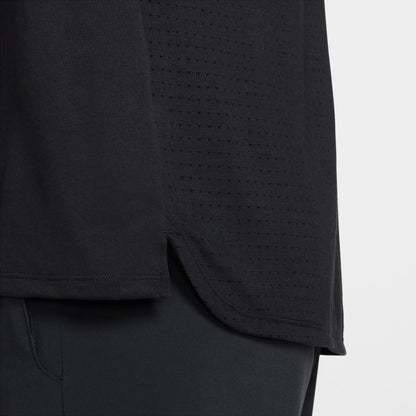 Nike Solar Chase Erkek Siyah Koşu T-shirt