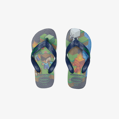 Havaianas Minecraft Top Çocuk Lacivert Terlik