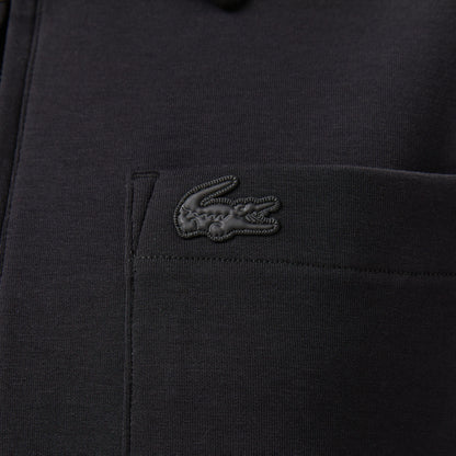 Lacoste Kadın Relaxed Fit Kapüşonlu Siyah Ceket