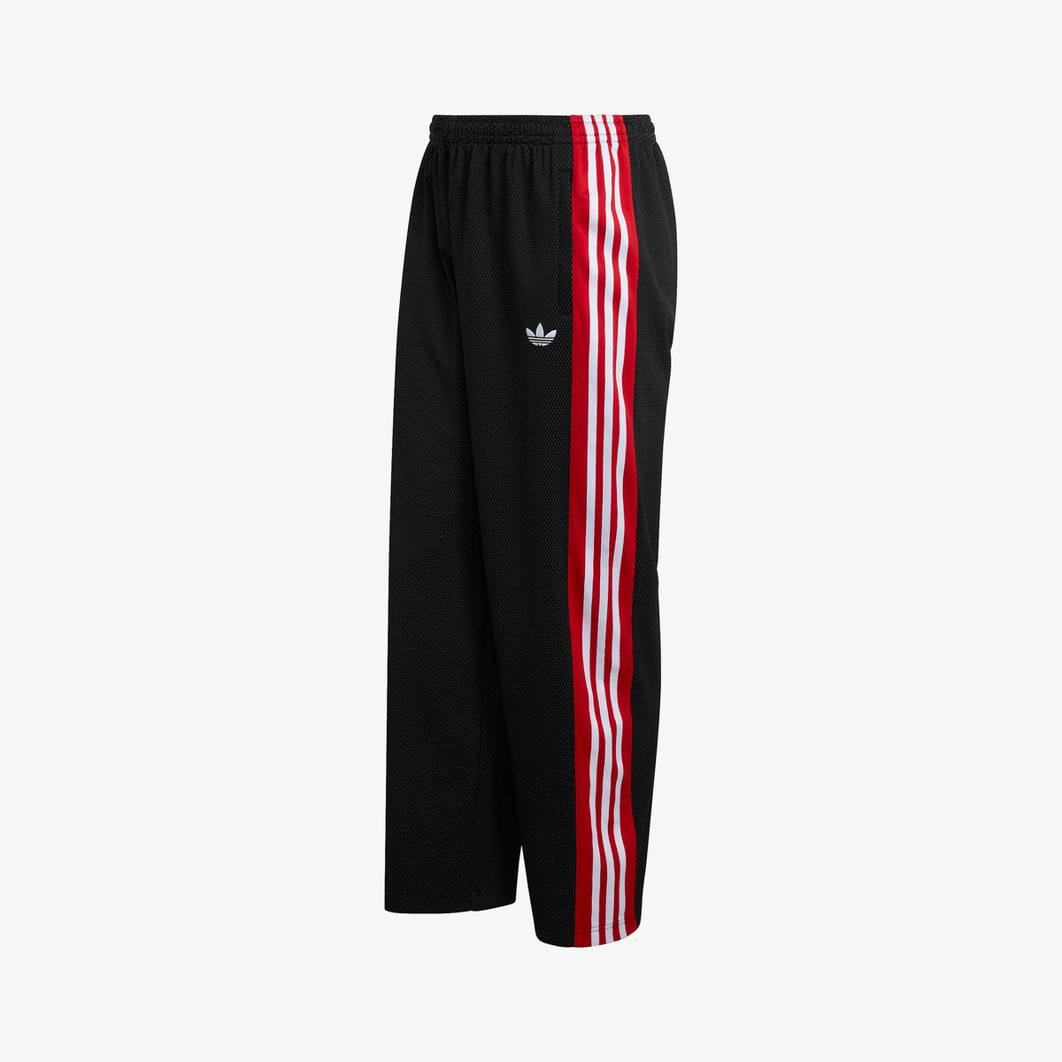 Adidas Bol Fileli Erkek Siyah Eşofman Altı