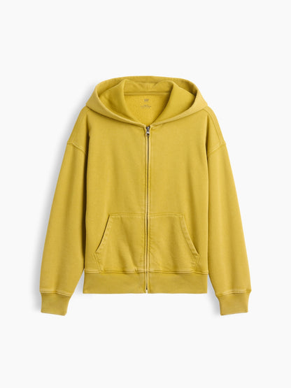 Hardal Vintagesoft Fermuarlı Sweatshirt
