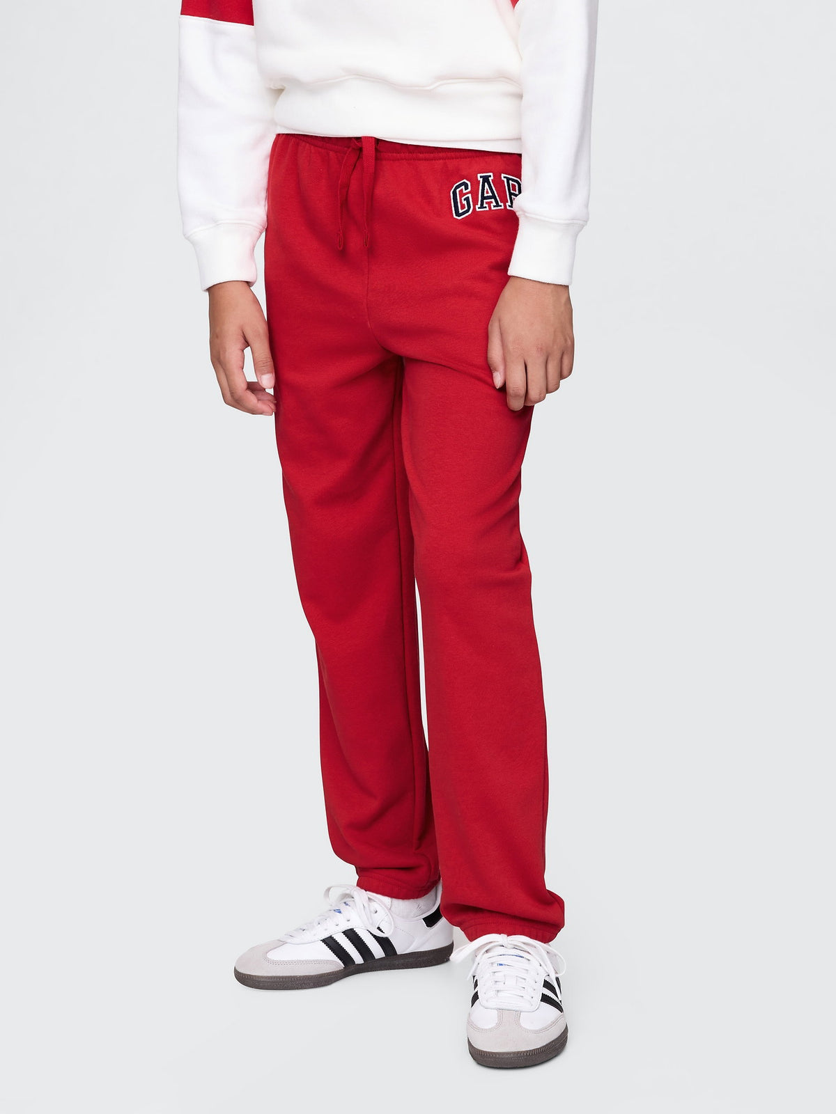 Kırmızı Relaxed Gap Logo Eşofman Altı