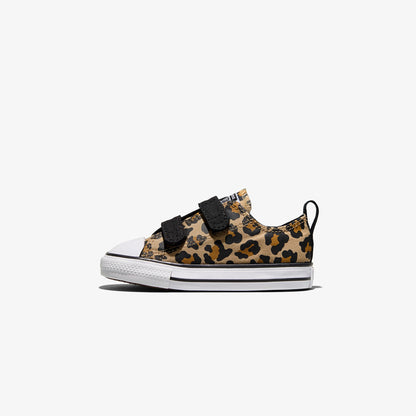 Converse Chuck Taylor All Star Çocuk Easy-on Desenli Kahverengi Sneaker