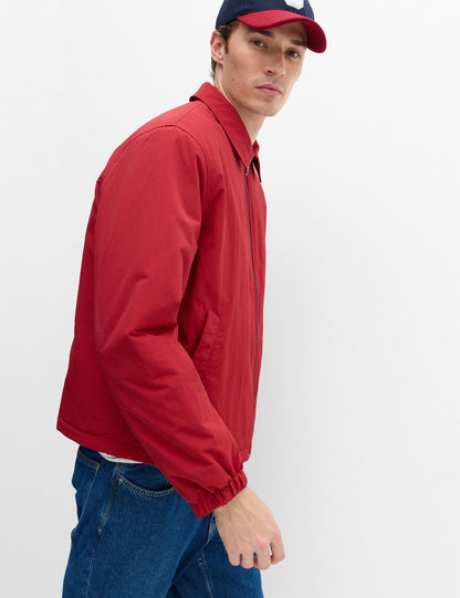 Fermuarlı Harrington Ceket