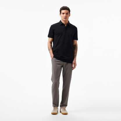 Nautica Erkek Siyah Slim Fit Kısa Kollu Polo Yaka T-shirt