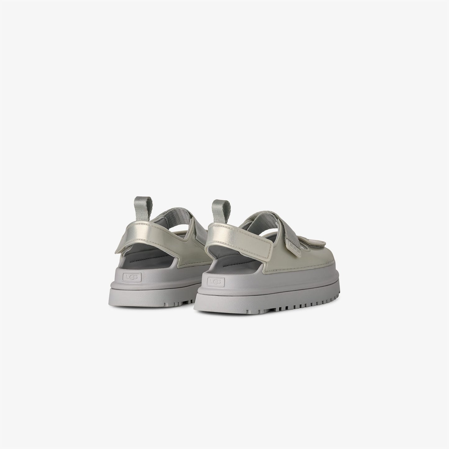 Ugg Goldenglow Glossy Sparkles Çocuk Gri Sandalet