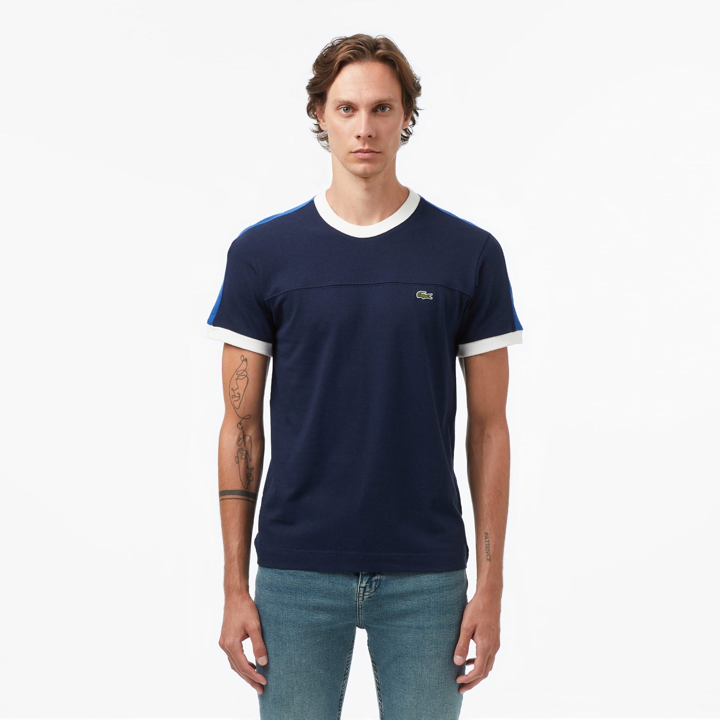 Lacoste Erkek Regular Fit Lacivert T-shirt