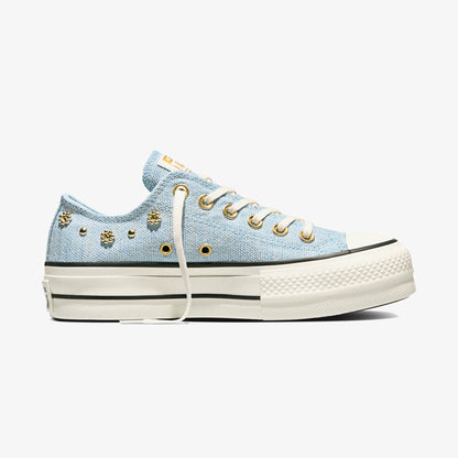 Converse Chuck Taylor All Star Lift Kadın Mavi Sneaker