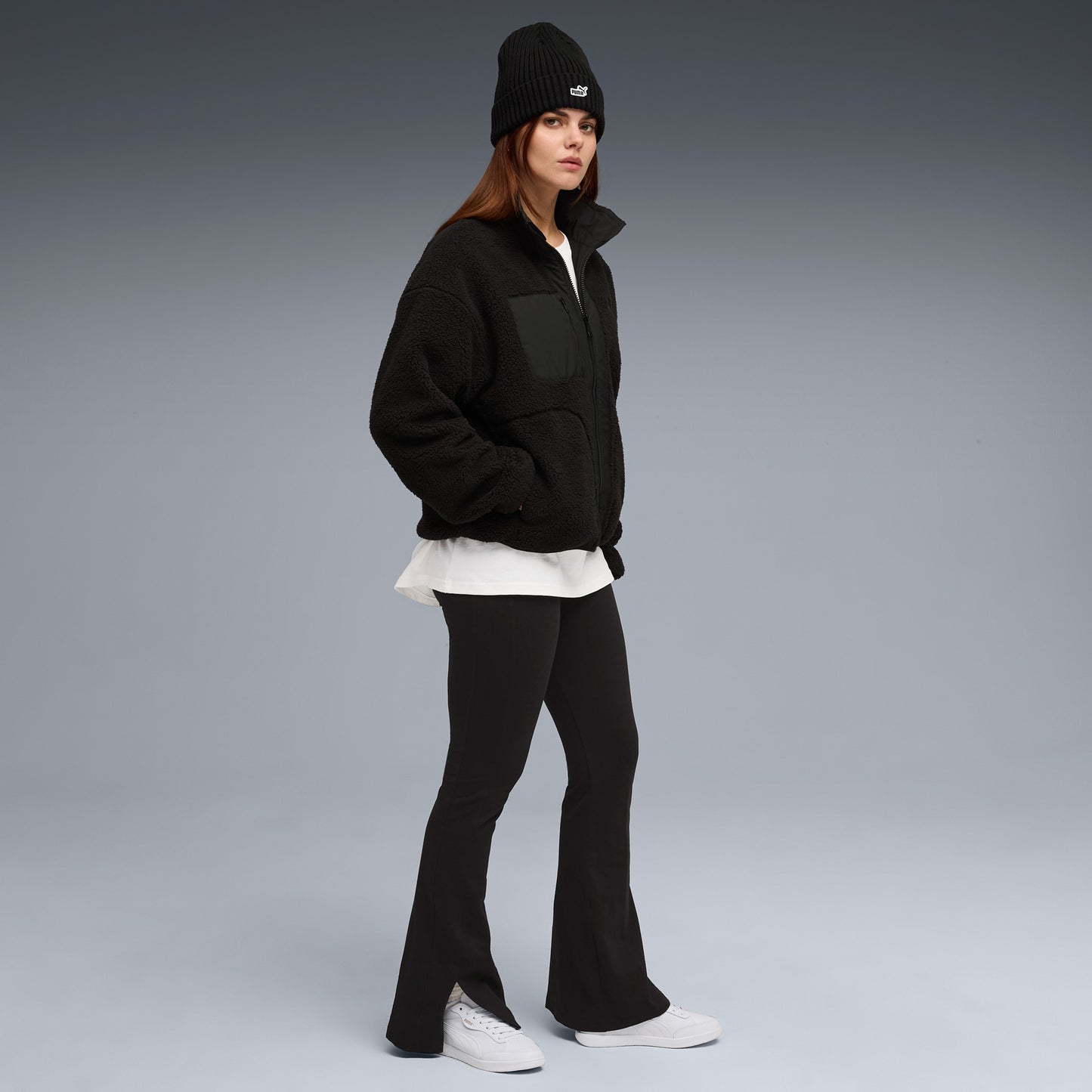 Puma Reversible Kadın Siyah Ceket