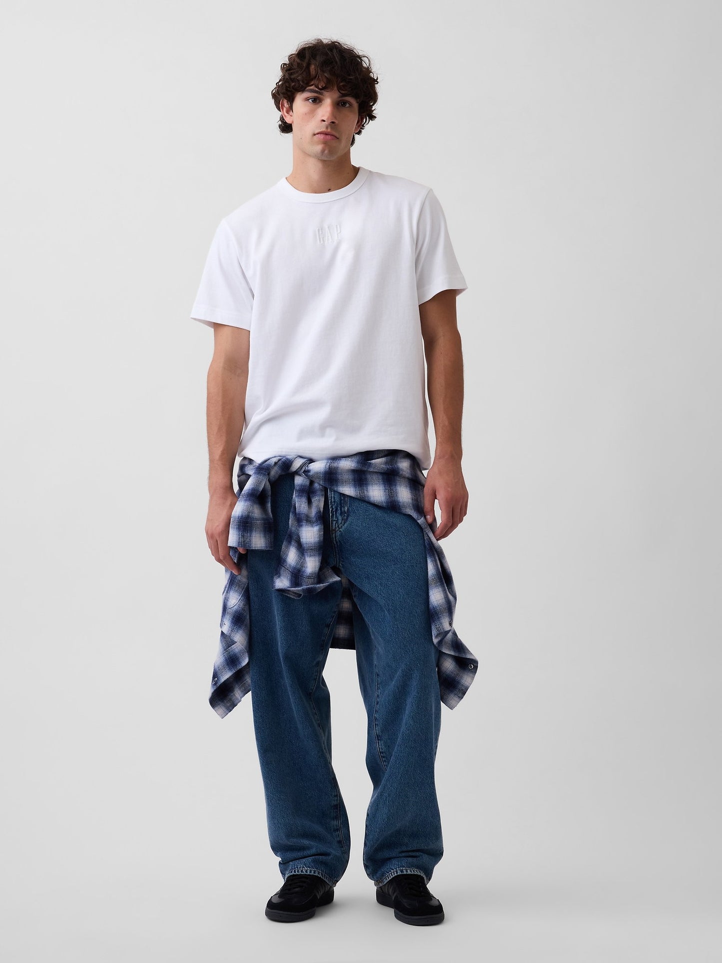 Beyaz Heavyweight Relaxed Logo T-shirt