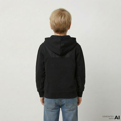 Les Benjamins 401 Çocuk Siyah Hoodie