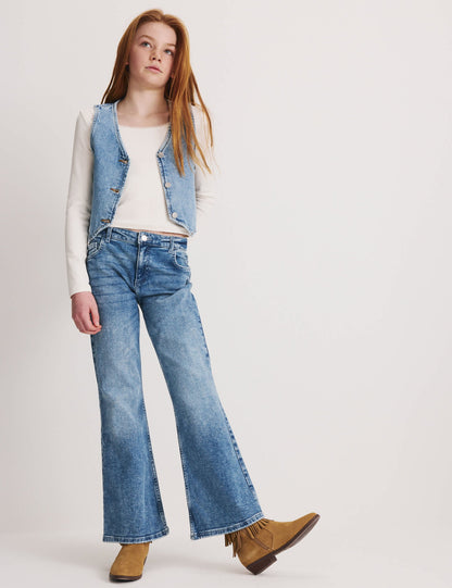 Geniş Paça Jean (6-16 Yaş)