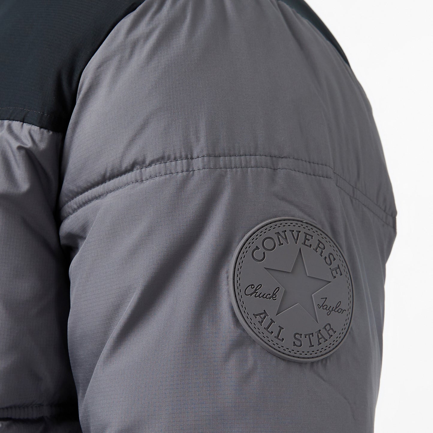 Converse Puffer Erkek Gri Ceket