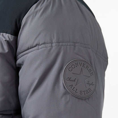 Converse Puffer Erkek Gri Ceket