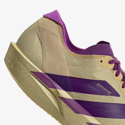 Adidas Adizero Takumi Sen 11 Kadın Bej Koşu Ayakkabısı