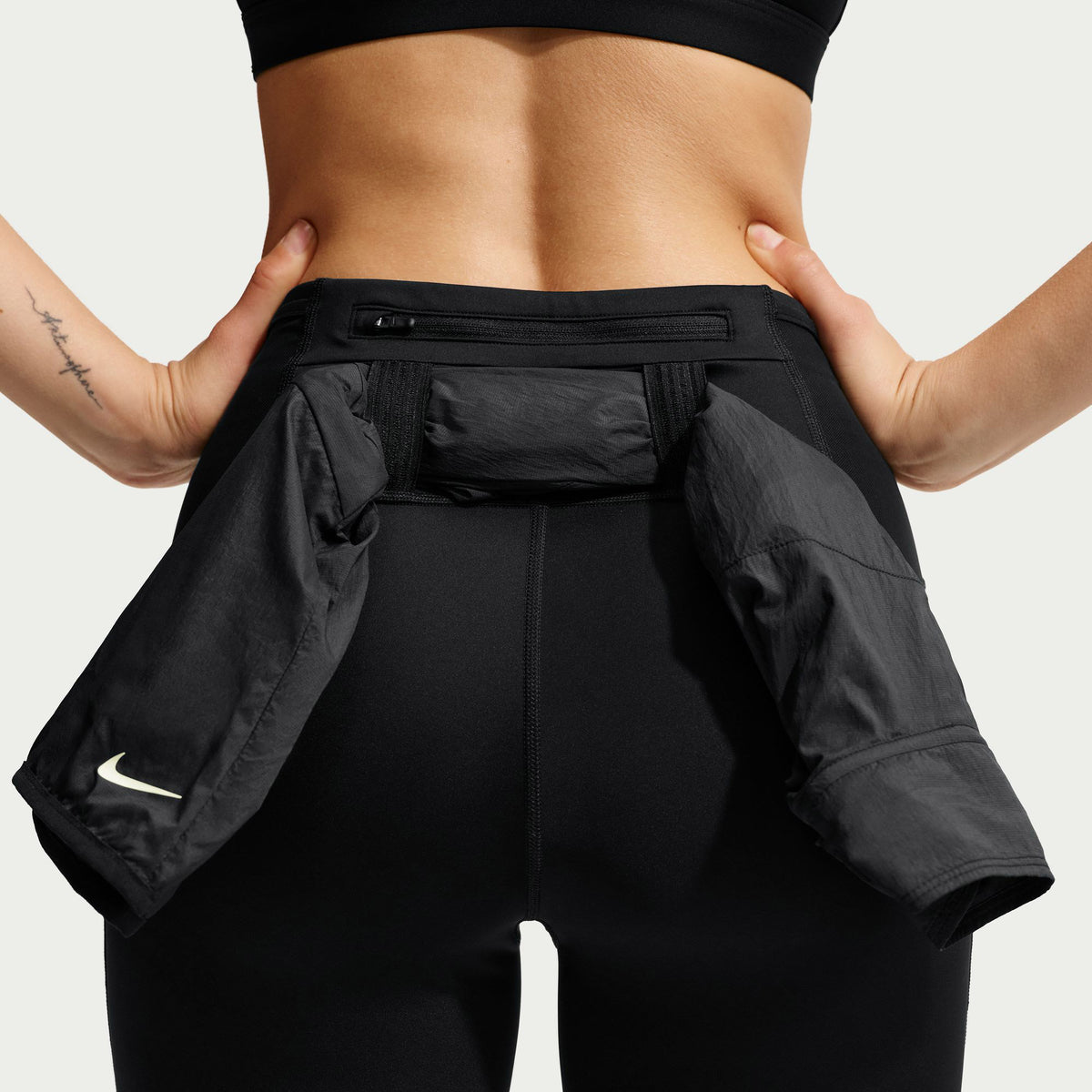 Nike Acg Trail Dri Fit High Rise 7/8 Kadın Siyah Tayt