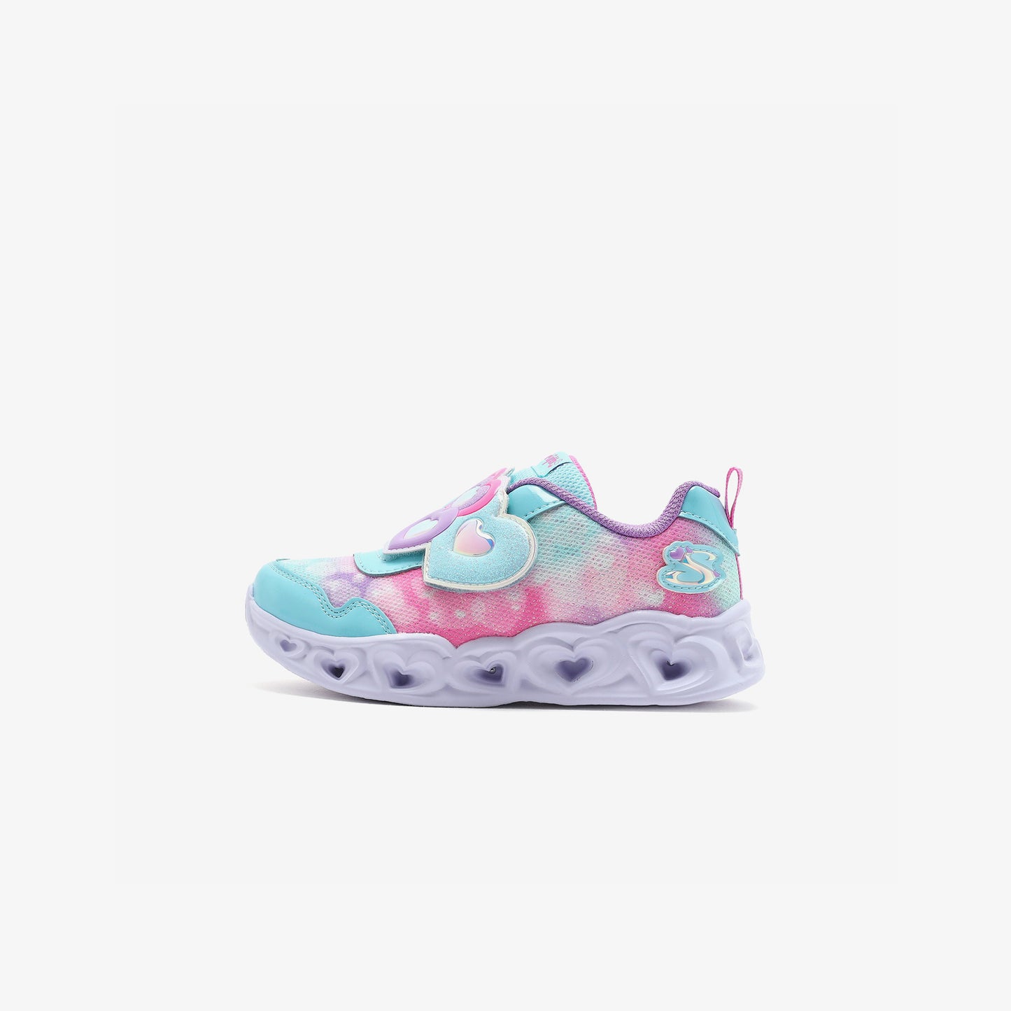 Skechers Heart Lights Lovin Reflection Çocuk Mor Işıklı Spor Ayakkabı