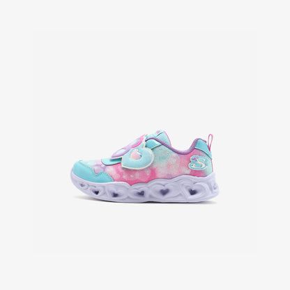 Skechers Heart Lights Lovin Reflection Çocuk Mor Işıklı Spor Ayakkabı