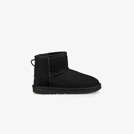 Ugg Classic Mini Çocuk Siyah Bot