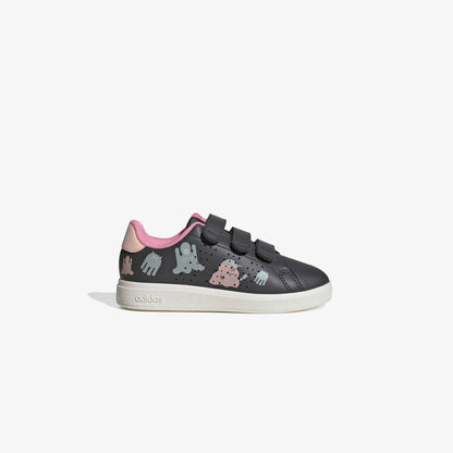 Adidas Advantage Base 2.0 Comfort Çocuk Gri Spor Ayakkabı