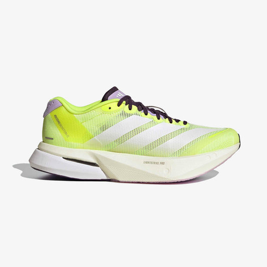 Adidas Adizero Boston 13 Kadın Sarı Koşu Ayakkabısı