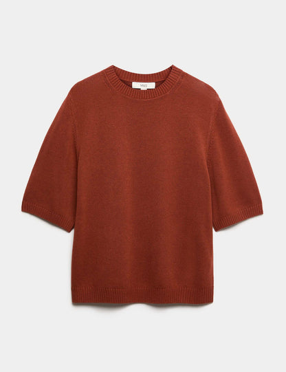 Keten Karışımlı Örme Üst
