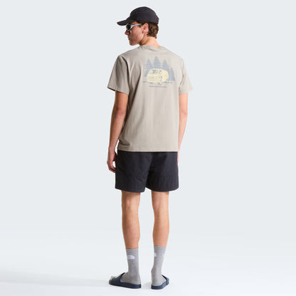 The North Face Van Life Relaxed Erkek Gri T-shirt
