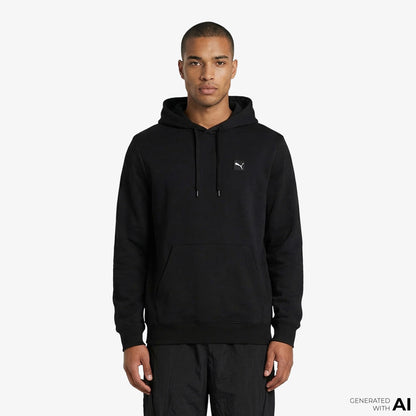 Puma Essentials Elevated Erkek Siyah Sweatshirt