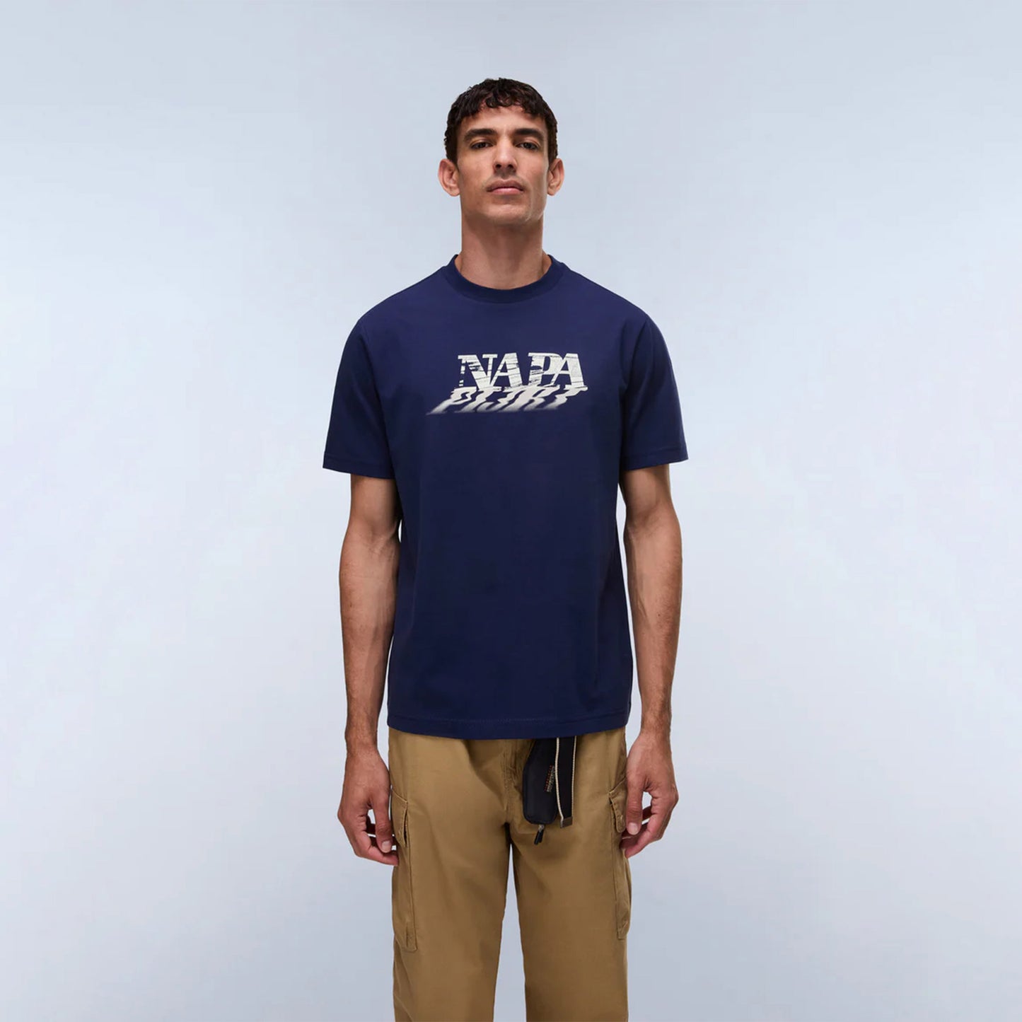 Napapijri S-lodestar Erkek Lacivert T-shirt