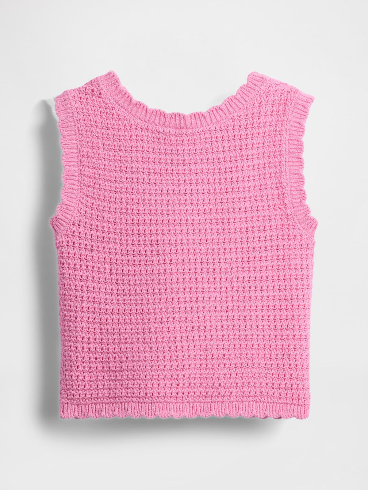 Pembe Crochet Askılı Üst