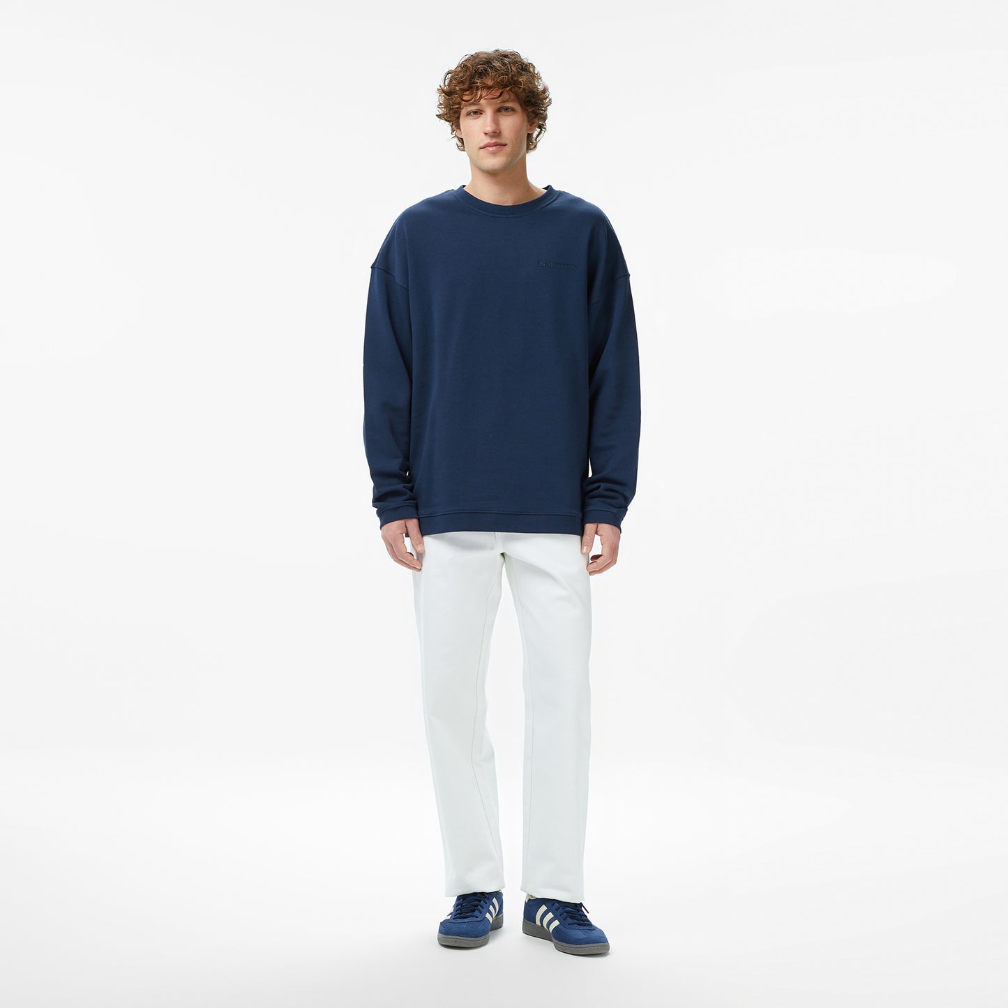 Les Benjamins Essentials 309 Erkek Lacivert Sweatshirt