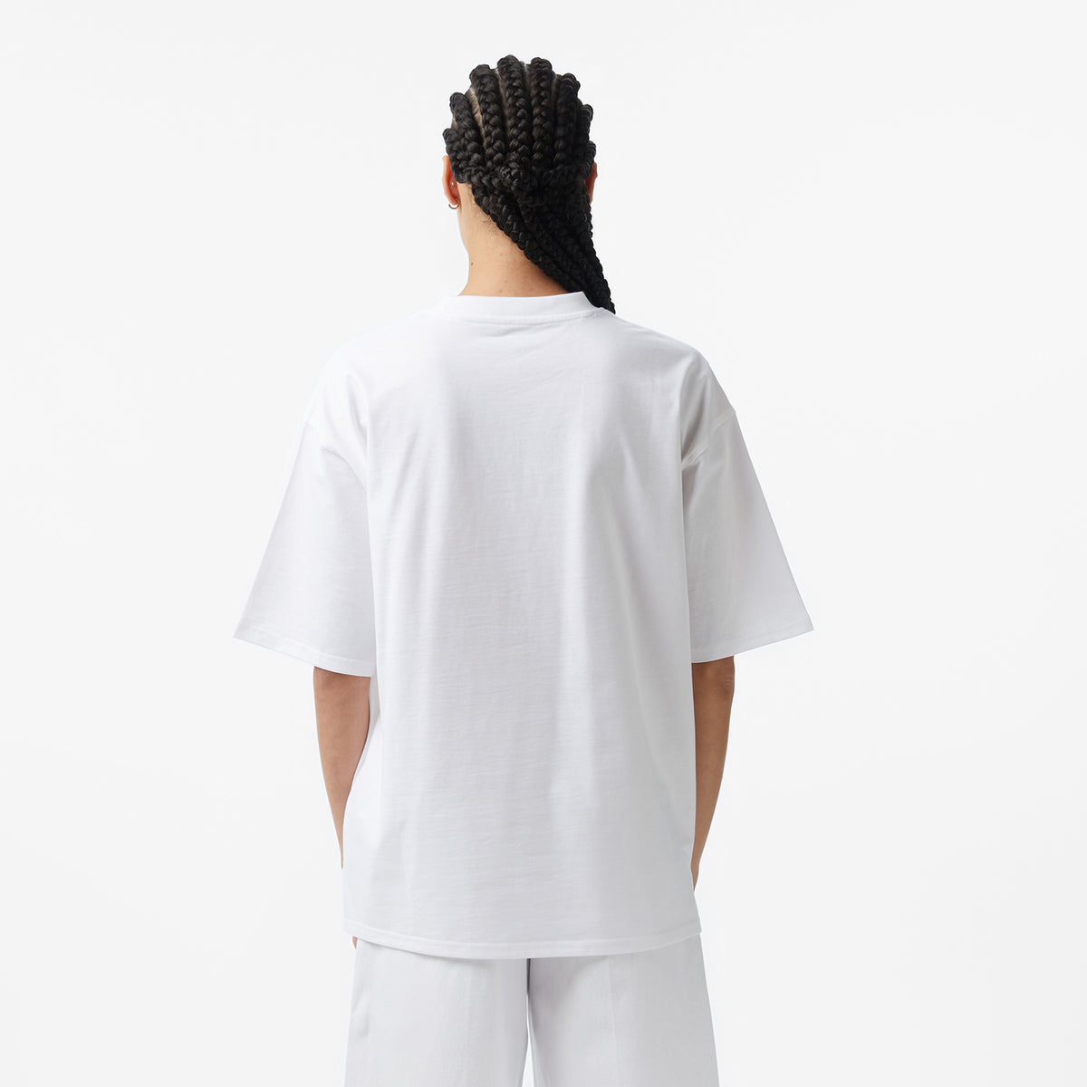 Calvin Klein Oversize Kadın Beyaz T-shirt