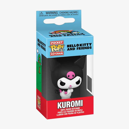 Funko Pocket Pop! Animation: Sanrio - Kuromi Unisex Renkli Figür