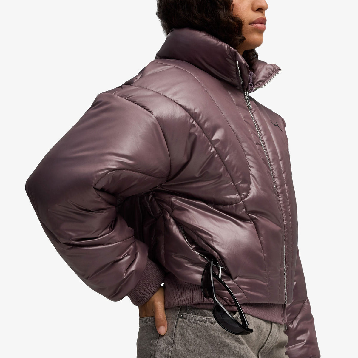 Puma Dare To Puffer Kadın Bordo Ceket