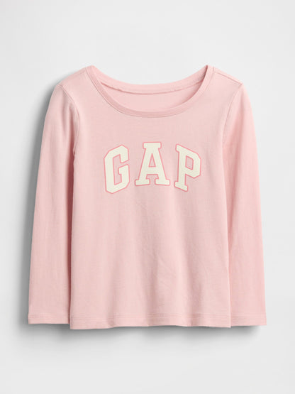 Pembe Gap Grafik Baskılı T-shirt
