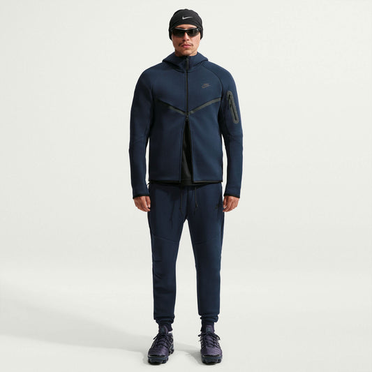 Nike Tech Fleece Full Zip Erkek Mavi Sweatshirt