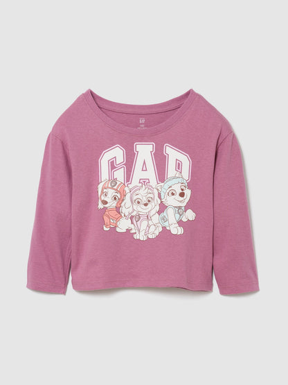 Pembe Paw Patrol Logo T-shirt