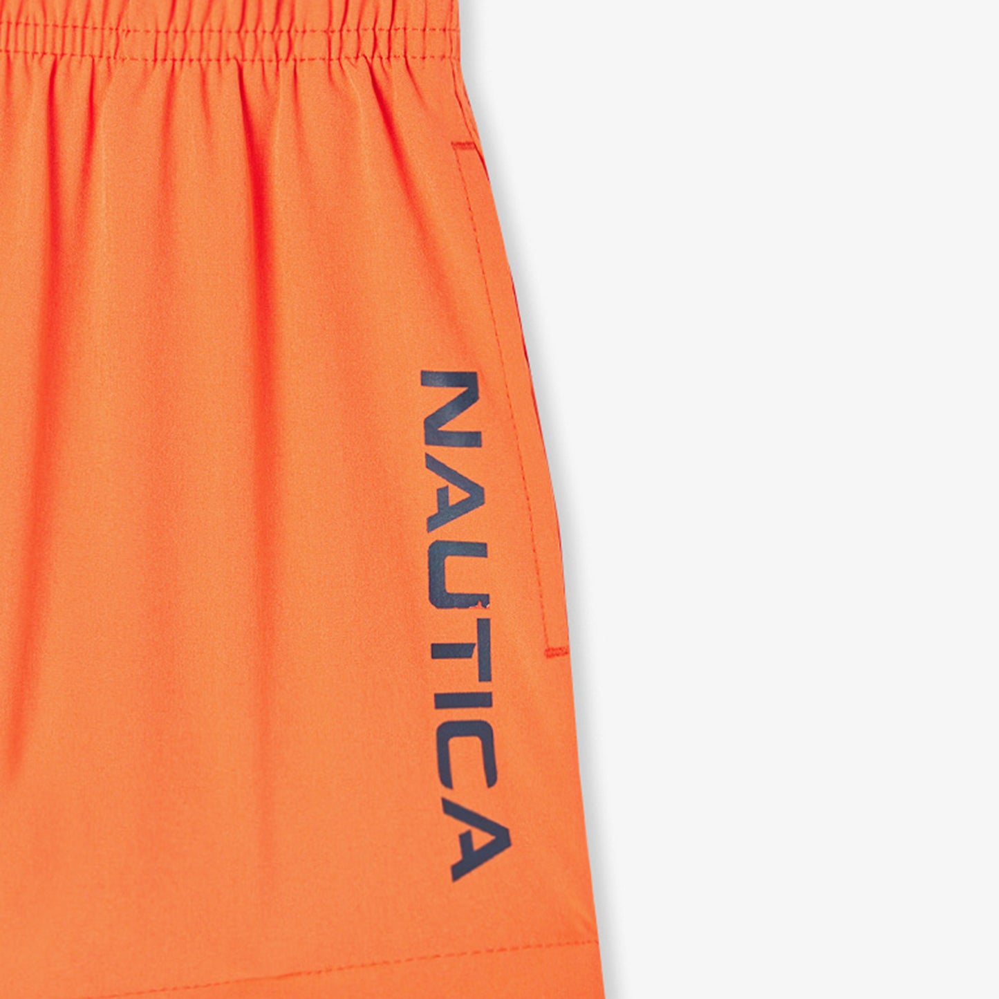 Nautica Erkek Çocuk Turuncu Standart Fit Deniz Şortu
