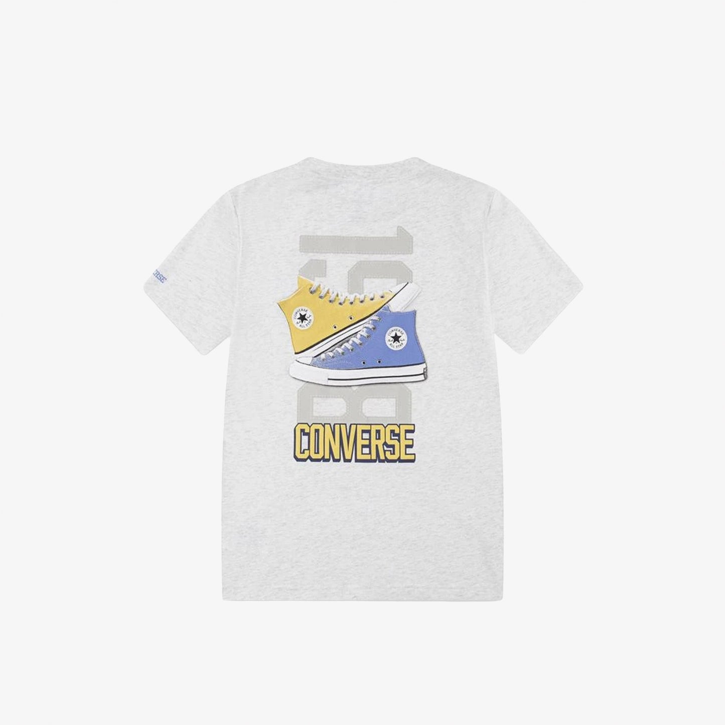 Converse Birch Heather Çocuk Gri T-shirt