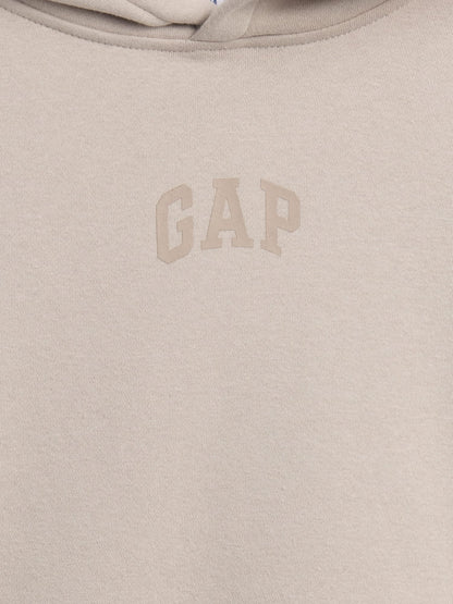 Koyu Bej Relaxed Gap Logo Sweatshirt
