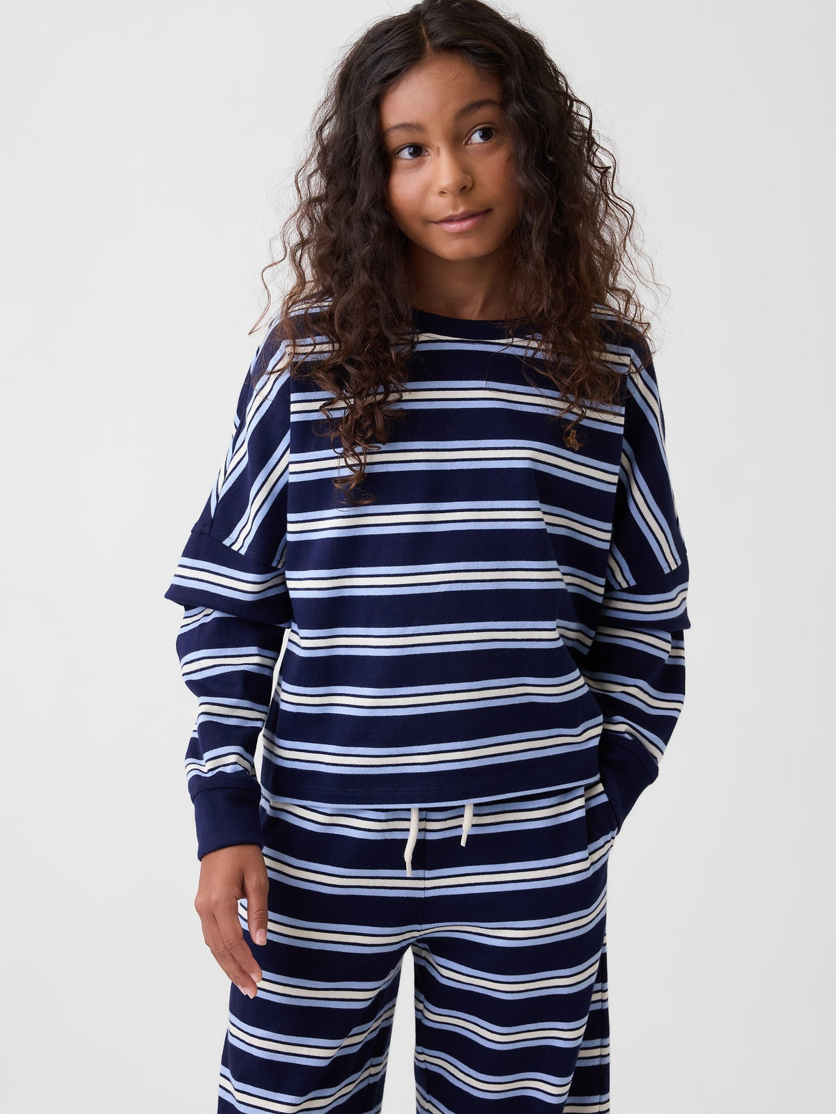 Lacivert Heavyweight Oversized T-shirt
