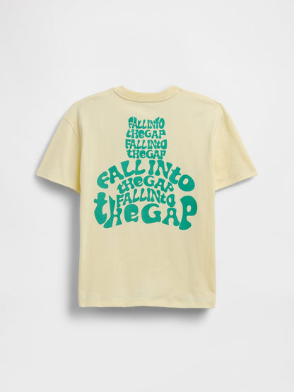Sarı Brannan Bear Cep T-shirt
