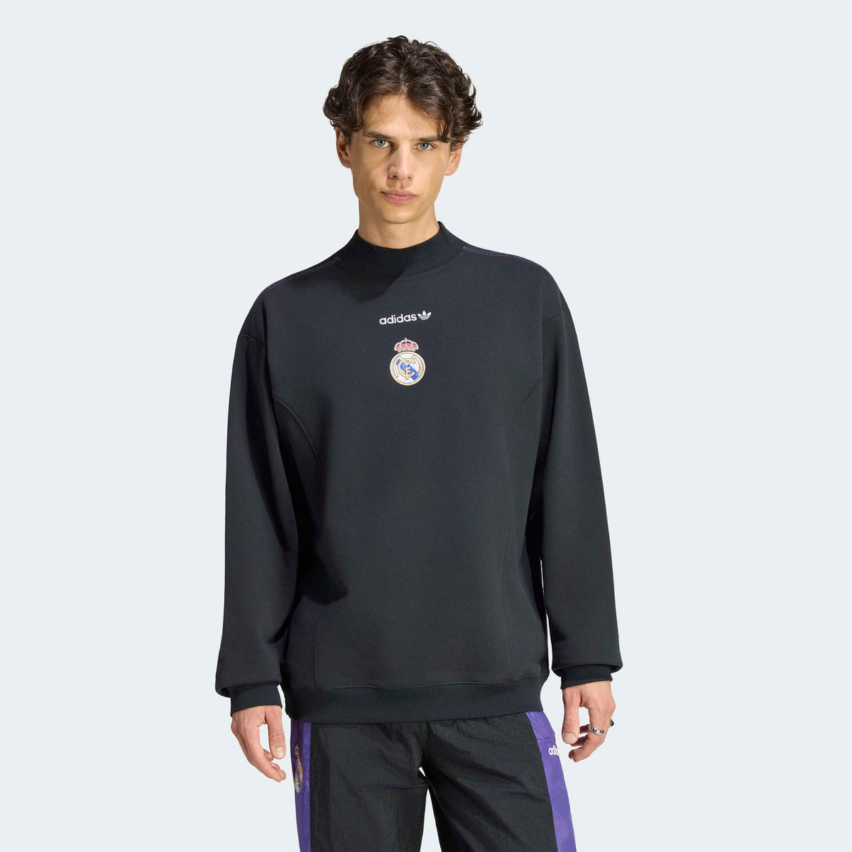 Adidas Real Equipment Swt Erkek Siyah Sweatshirt