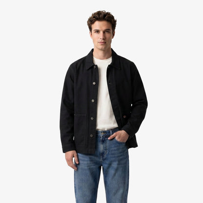 Dickies Unlined Canvas Barn Erkek Siyah Ceket