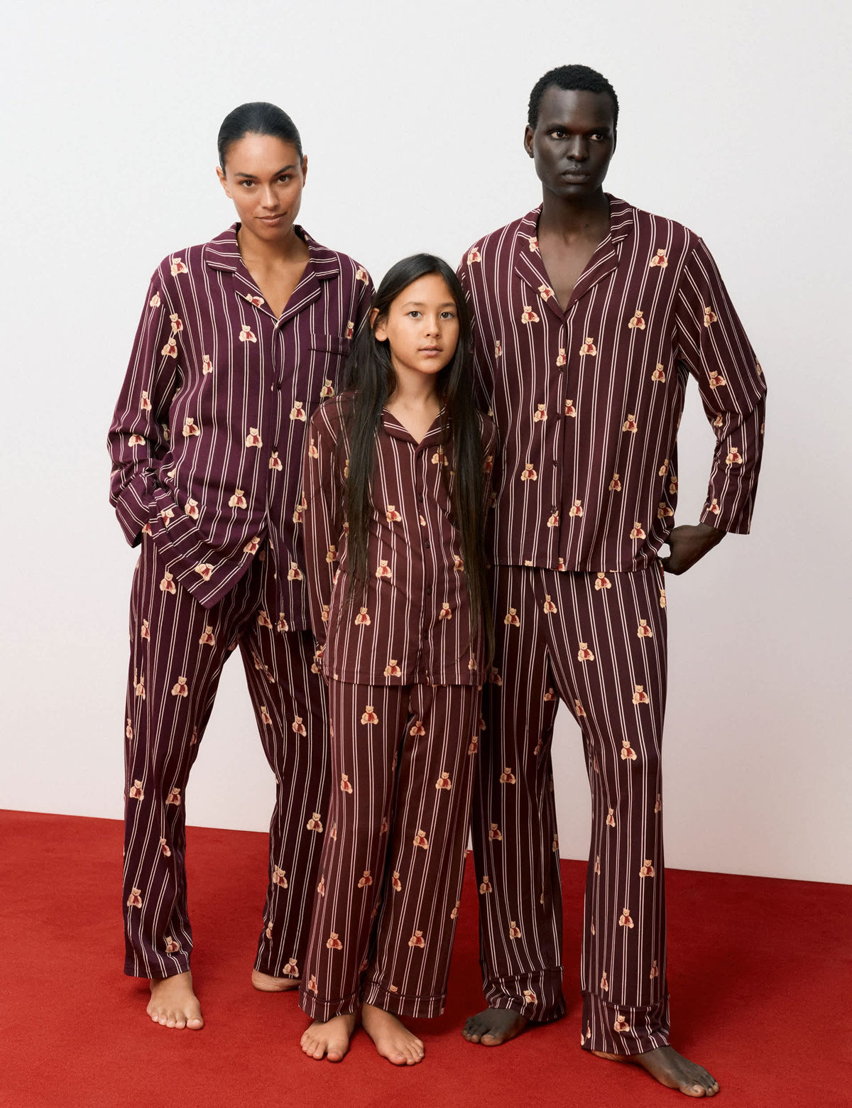 Spencer Bear Desenli Noel Pijama Takımı