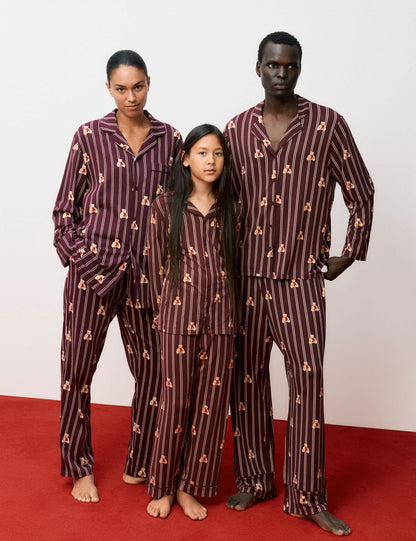 Spencer Bear Desenli Noel Pijama Takımı